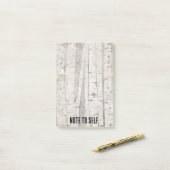 Berkenbomen Post-it® Notes (Op bureau)