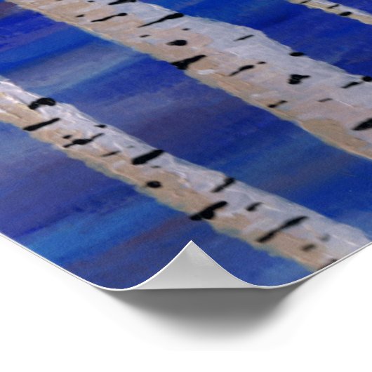 berkenbomen poster (Hoek)