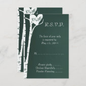 Berkenboom RSVP (Voorkant / Achterkant)