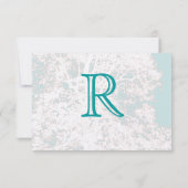 berkenboom Western zadel RSVP Kaartje (Achterkant)