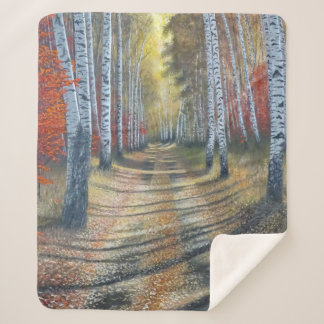 berkenboompje sherpa deken