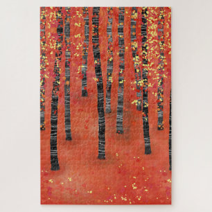 Berkenboslandschap Legpuzzel