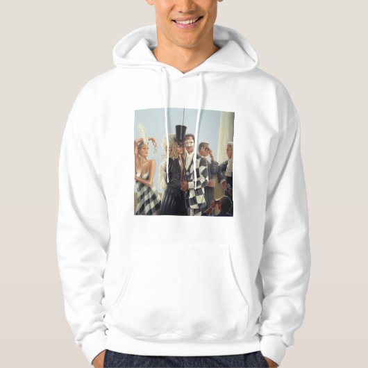 Berkley Hotel Mural - 1 Hoodie (Voorkant)