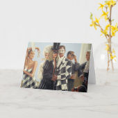 Berkley Hotel Mural - 1 Kaart (Gele Bloem)