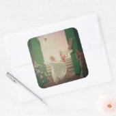 Berkley House Murals - 3 Vierkante Sticker (Envelop)