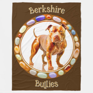 Berkshire Bullies Pit Bull 11 Fleece Deken