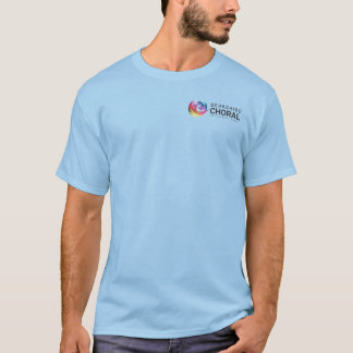 Berkshire Choral mannen/unisex logo T-shirt