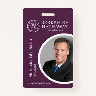 Berkshire Hathaway ID Kaart Badge