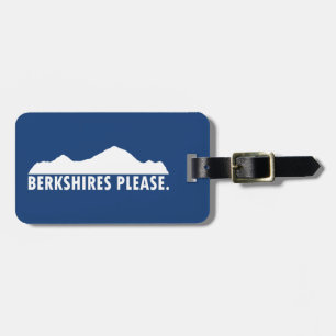 Berkshires alsjeblieft bagagelabel