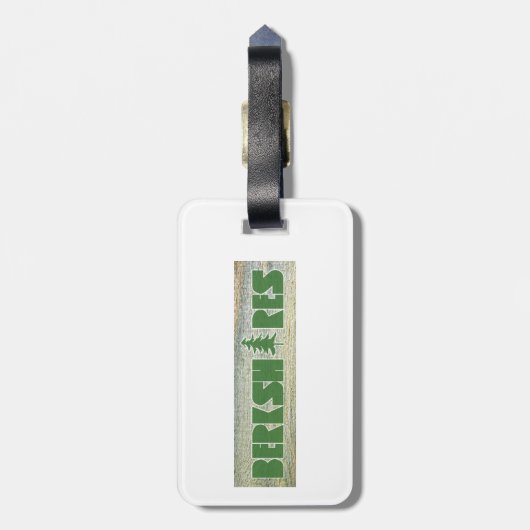 Berkshires Bagagelabel (Achterkant verticaal)