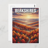 Berkshires Massachusetts Reizen Briefkaart (Voorkant / Achterkant)