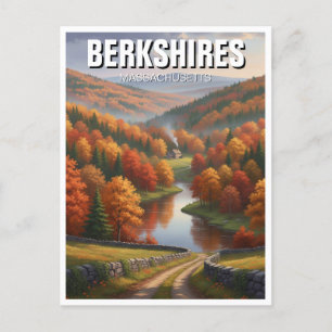 Berkshires Massachusetts Reizen Briefkaart