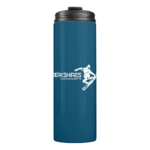Berkshires Massachusetts Snowboarder Thermosbeker
