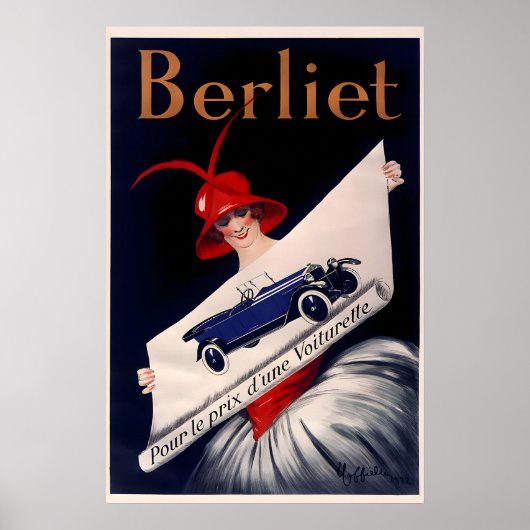 Berliet - Affiches de voiture à imprimer (Devant)