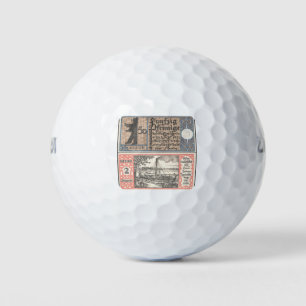 Berlijn 50 Pfennig 1921 Tiergarten Golfballen