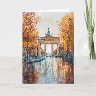 Berlijn Aquarel 3 Kaart