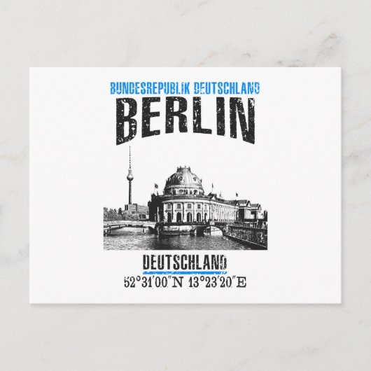 Berlijn Briefkaart (Voorkant)