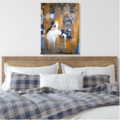 Berlijn camera Graffiti Straatkunst, echte wereld  Canvas Afdruk (Insitu (Slaapkamer))