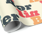 Berlijn creatief patroon. cadeaupapier (Rol Hoek)