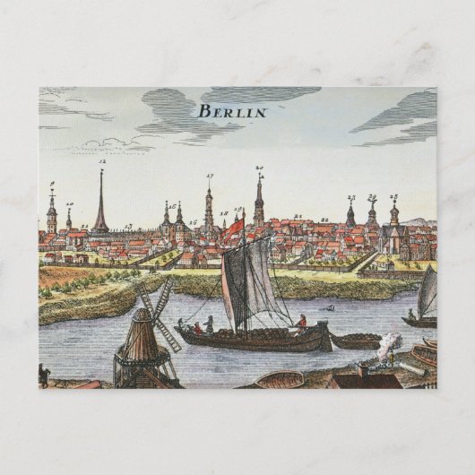 Berlijn, Duitsland, 1737 Briefkaart (Voorkant)
