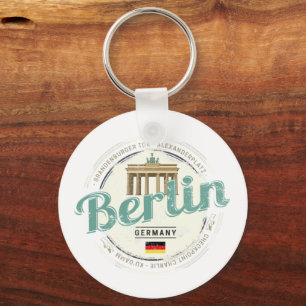 Berlijn Duitsland Brandenburger Tor Souvenir Sleutelhanger