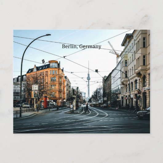 Berlijn, Duitsland Briefkaart (Voorkant)