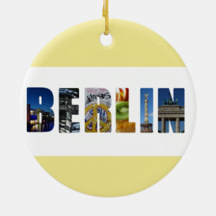 Berlijn Duitsland City Travel Photos Keramisch Ornament