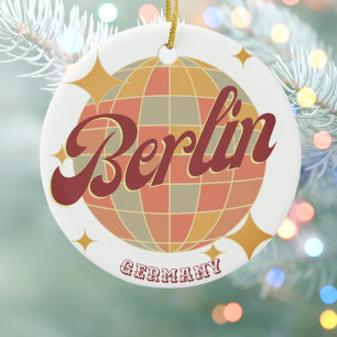 Berlijn Duitsland Disco bal Retro Keramisch Ornament