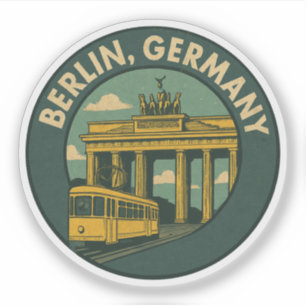 Berlijn Duitsland Landmark Kunst Sticker