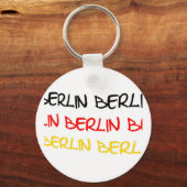 Berlijn, Duitsland Logo Souvenir Sleutelhanger (Voorkant)