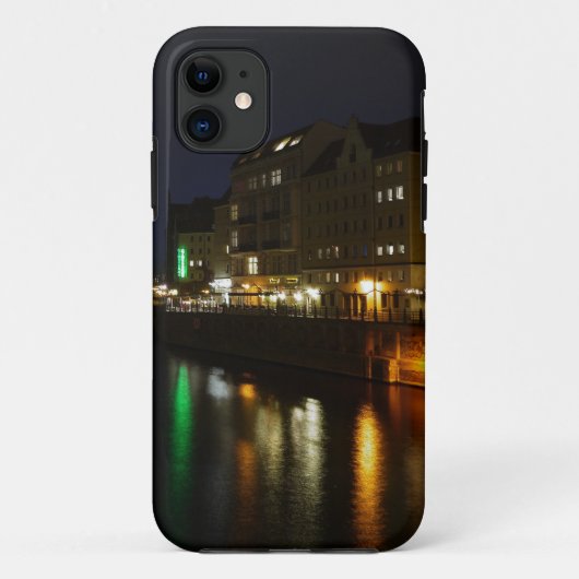 Berlijn Duitsland Night Spree Deutschland Nacht Case-Mate iPhone Case (Achterkant)