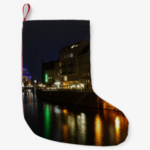Berlijn Duitsland Night Spree Deutschland Nacht Kleine Kerstsok