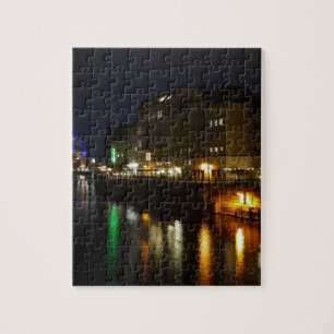 Berlijn Duitsland Night Spree Deutschland Nacht Legpuzzel