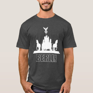 Berlijn Duitsland Quadriga Souvenir Gift Grafische T-shirt