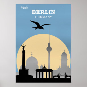 Berlijn, Duitsland reisbureau Poster