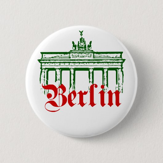 Berlijn Duitsland Ronde Button 5,7 Cm (Voorkant)