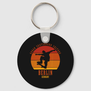 Berlijn Duitsland Skateboarder Urn Skateboarden 3 Sleutelhanger