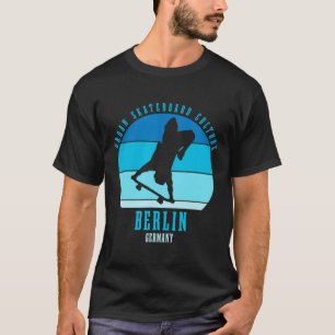Berlijn Duitsland Skateboarder Urn Skateboarden 5 T-shirt
