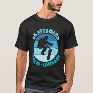 Berlijn Duitsland Skateboarder Urn Skateboarden T-shirt