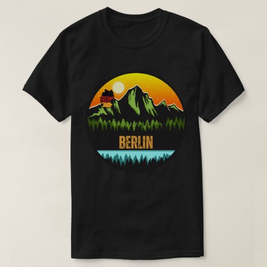 Berlijn, Duitsland T-shirt (Design voorkant)