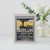 Berlijn Duitsland treinreizen Briefkaart (Staand voorkant)
