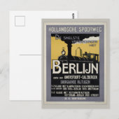 Berlijn Duitsland treinreizen Briefkaart (Voorkant / Achterkant)