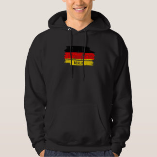 Berlijn Duitsland Vlag Deutsche Flagge Deutschland Hoodie