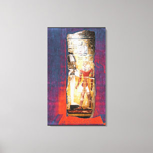 Berlijn-Egyptische kunst schilderen Canvas Afdruk