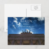 Berlijn en Brandenburg Briefkaart (Voorkant / Achterkant)