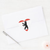 Berlijn Hart Sticker (Envelop)