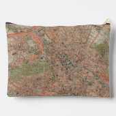  Berlijn Kaart Toilettas Etui (Achterkant)