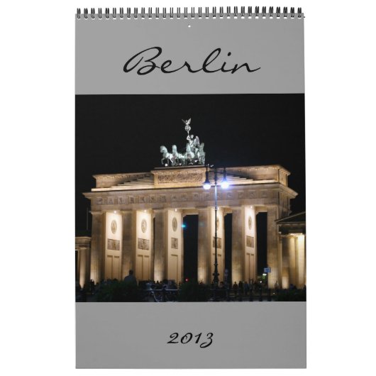 berlijn kalender 2013 (Hoes)