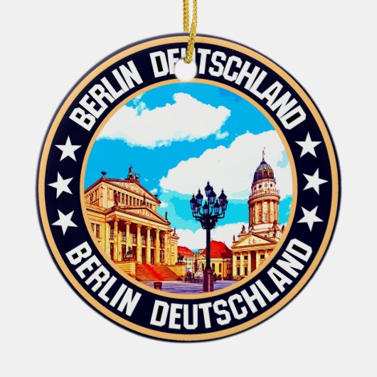 Berlijn Keramisch Ornament (Voorkant)