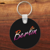 Berlijn | Lesbische trots Sleutelhanger (Voorkant)